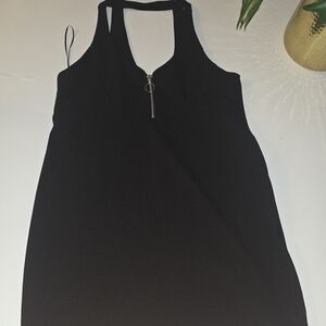 Zara Black Sleeveless Dress